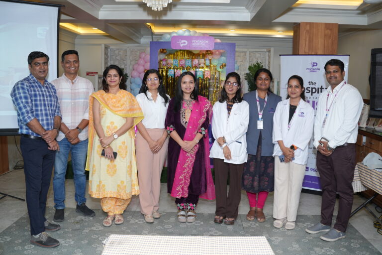 Baby shower celebration at Pentagon Hospital