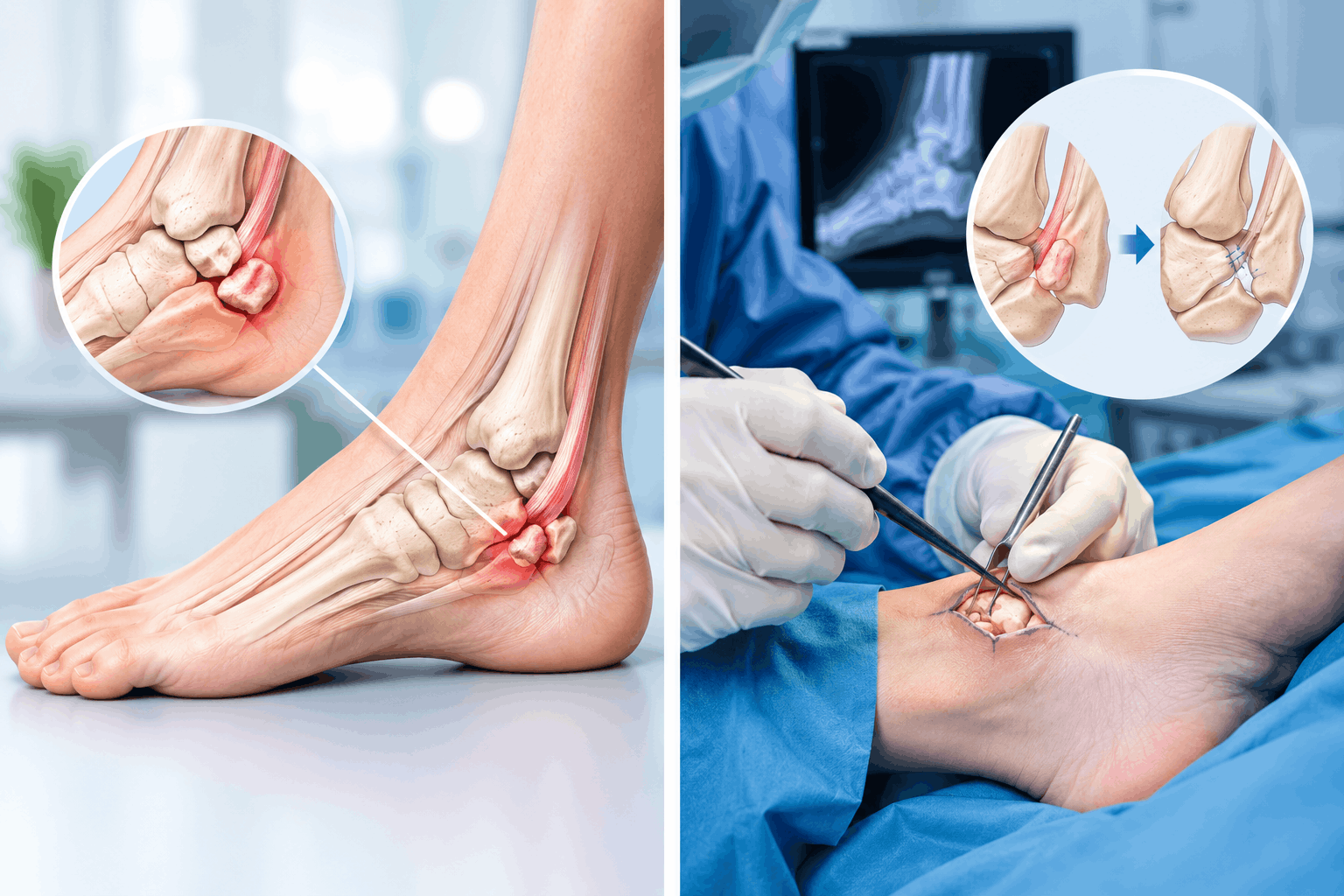 Accessory navicular bone surgery​ In Wakad