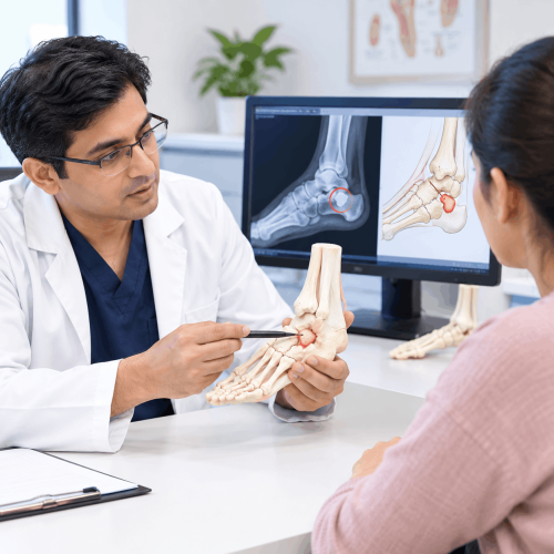 Accessory navicular bone surgery​ In Wakad